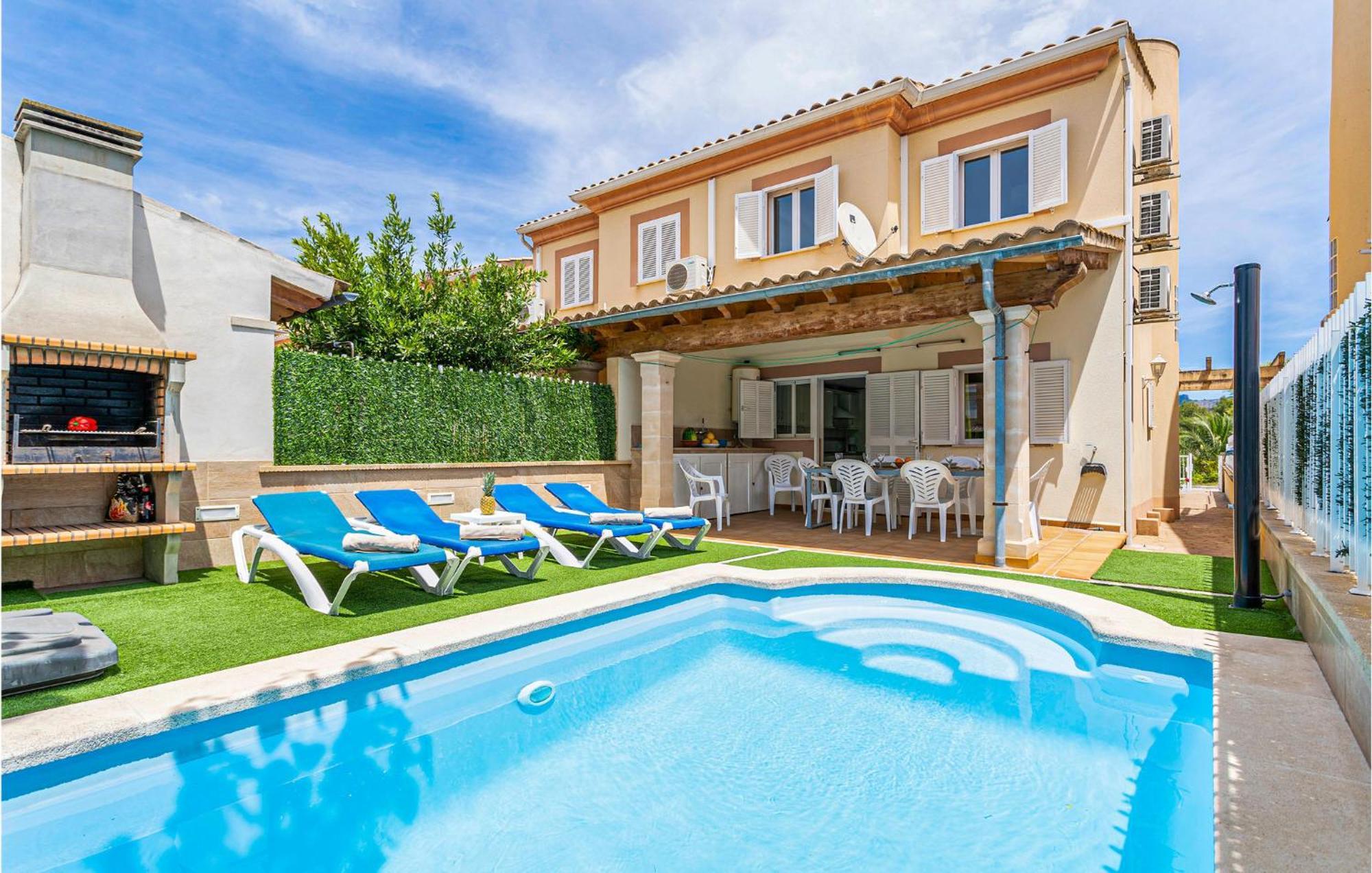 4 Bedroom Beautiful Home In Alcudia Puerto de Alcúdia Exterior foto